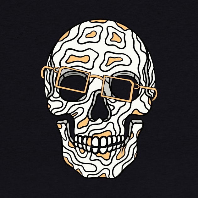 Glasses skull by gggraphicdesignnn